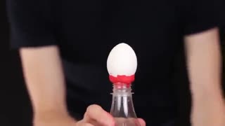 10 آزمایش جالب با تخم مرغ