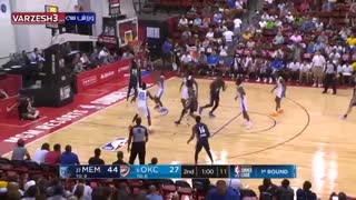 خلاصه بازی بسکتبال اوکلاهاما سیتی و ممفیس گریز لیز