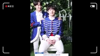 همه ی اعضای بی تی اس تهیونگ را می بوسن - bts