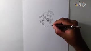 کشیدن نقاشی خیلی خیلی حرفه ای از Sailor Moon ( از دستش ندید)