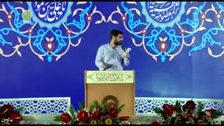 مدیجه سرائی سید مجید بنی فاطمه در حرم مطهر رضوی