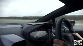 درگ لامبورگینی هوراکان با پورشه 918 اسپایدر