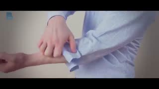 5روش برای تا کردن آستین پیراهن مردانه