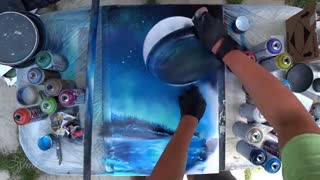 هنر نقاشی با اسپری