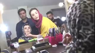 ویدیویی از تست گریم یکتا ناصر در فیلم رحمان ۱۴۰۰