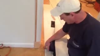 نحوه نصب کفپوش pvc