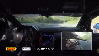 رکورد لامبورگینی اونتادور SVJ در پیست نوربرگرینگ