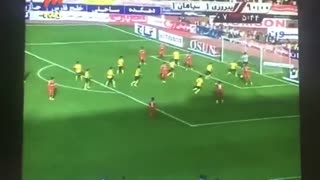 گل پرسپولیس تو بازی با سپاهان