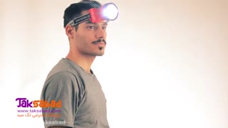 چراغ قوه پیشانی DP مدل Rechargeable Headlight LED-722A