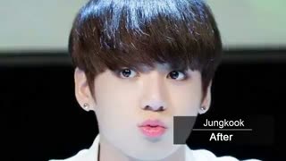تغییر چهره کوکی بی تی اس از بچگی تا 1397 - BTS Jungkook Before and After 2018