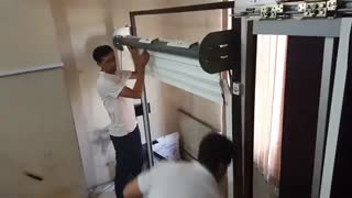 آموزش نصب کرکره برقی