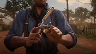 gameplay بازی red dead redemption 2