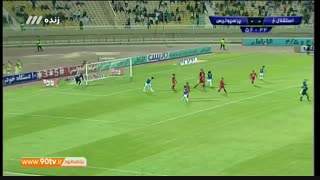 خلاصه بازی استقلال خوزستان0-0پرسپولیس