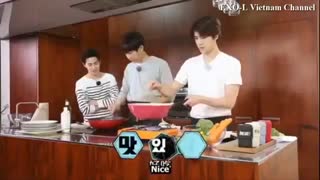 Exo funny cooking