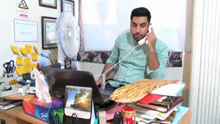 کارمند جالبی که نمونه شد