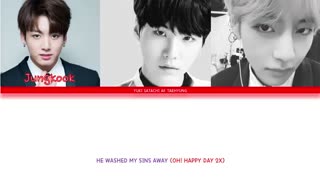 لیریک آهنگ BTS با اجرای شوگا , تهیونگ , کوکی  2016 Oh Happy Day Lyrics
