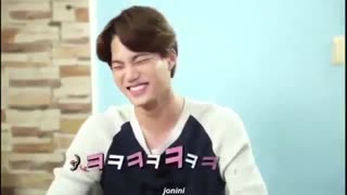 وقتی کای به همه چیز می خندد :)) - فانی مومنت کای اکسو - EXO - kai - Funny Moment