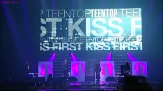 اجرا first kiss از تین تاپ Teen Top