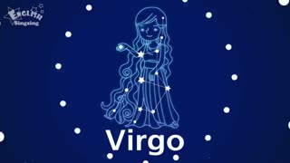 "آموزش زبان برای کودکان به روش singsing : آموزش اسم صورت های فلکی ماه ها  به انگلیسی برای کودکان"