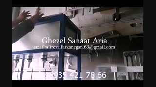 دستگاه پرکن 4 نازل نیمه اتوماتیک