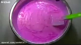 ساخت اسلایم دونه برفی