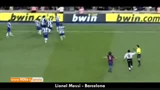 لحظات جالب و بامزه استفاده از دست در فوتبال