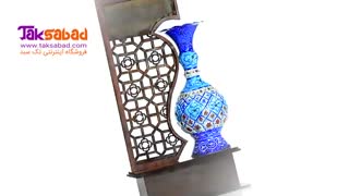 تندیس گلدان میناکاری تهران