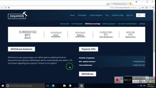 معدن بیتکوین کاملا واقعی با 250 گیگاهرتز پردازنده رایگان