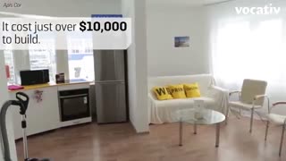 پرینت سه بعدی خانه بتنی فقط در 24 ساعت!