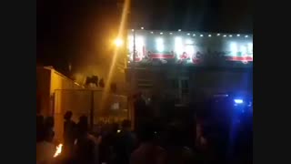 ۲۸ مرداد ۹۷ اعتراض مردم مریوان در مقابل شهرداری