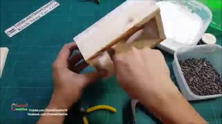 ساختنی ها-آموزش ساخت اسپیکر بلوتوثی با چوب بسیار زیبا