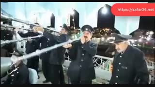 نقاره زنی در حرم مطهر