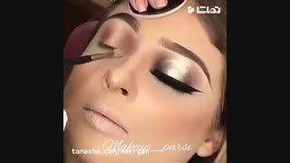 آرایش چشم حرفه ای در خانه