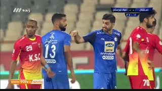 خلاصه بازی هفته پنجم: استقلال ۰-۰ فولاد خوزستان
