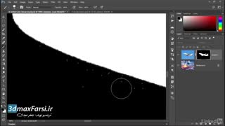 فیلم آموزش  مقدماتی فتوشاپ (جعفر صیدی) کار با Photoshop  Wand + Brush