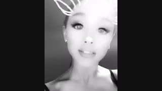 اولین اریانا گرانده تو نماشا هستم( ˘ ³˘)❤