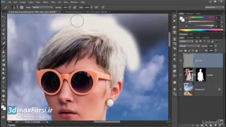 دانلود فیلم آموزش انتخاب جدا کردن مو در فتوشاپ حرفه‌ای (جعفر صیدی) Photoshop hair