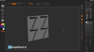 استفاده از ZBrush در مدل سازی معماری - طراحی سه بعدی فضاهای معماری