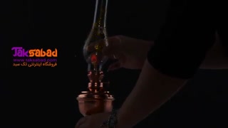 چراغ گرد سوز مسی اصفهان