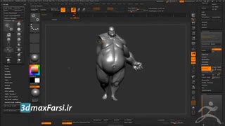 آموزش پرینت سه بعدی زیبراش (ZBrush) کلاس آموزشی Sculpting  3D Printing