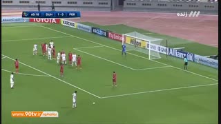 خلاصه بازی: الدحیل ۱-۰ پرسپولیس