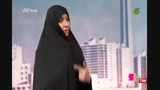 حضور فاطمه مطلق موسس مجموعه خانه ایرانی