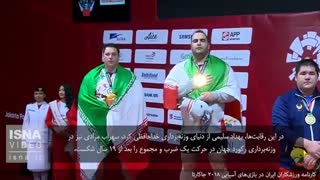 کارنامه ایران در بازیهای آسیایی ۲۰۱۸