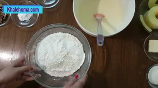 طرز تهیه کیک وارونه آناناس مرحله به مرحله