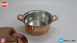 قابلمه مسی زنجان (سایز سه)