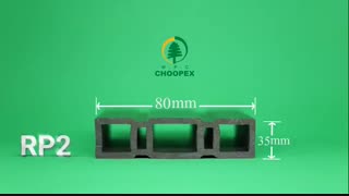 انواع پروفیل چوب پلاست چوپکس