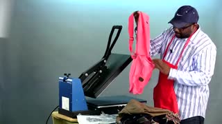 پرینت انواع متریال های مختلف با دستگاه هیت پرس حرارتی  6 کاره