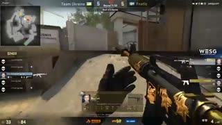 CSGO TEAM-UKRAINE VS FNATIC WESG REGOIN CIS