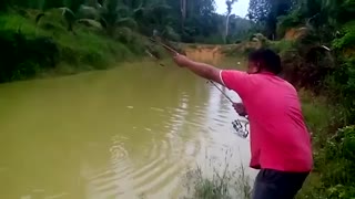 فیلم مستندبهترین طعمه ماهیگیری و صید ماهی 120 کیلیویی با لنسر ماهیگیری