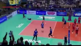 خلاصه والیبال ایران - فنلاند